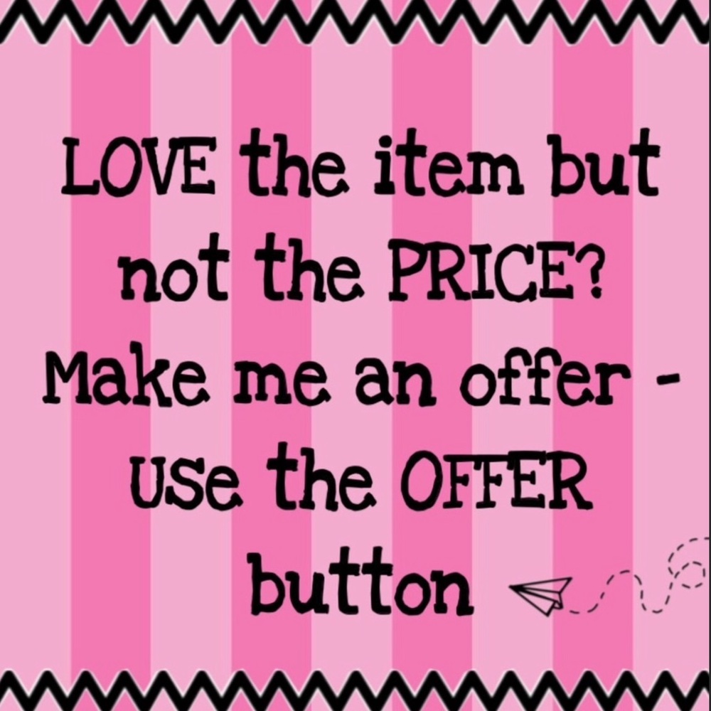 All reasonable offers are considered